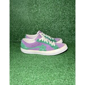 Golf Le Fleur x Converse One Star Ox Purple Heart Skate Shoes Mens Size 11.5